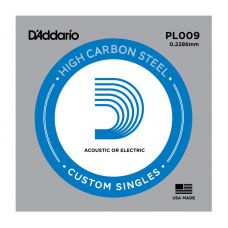 Струна D'ADDARIO PL009 Plain Steel 009
